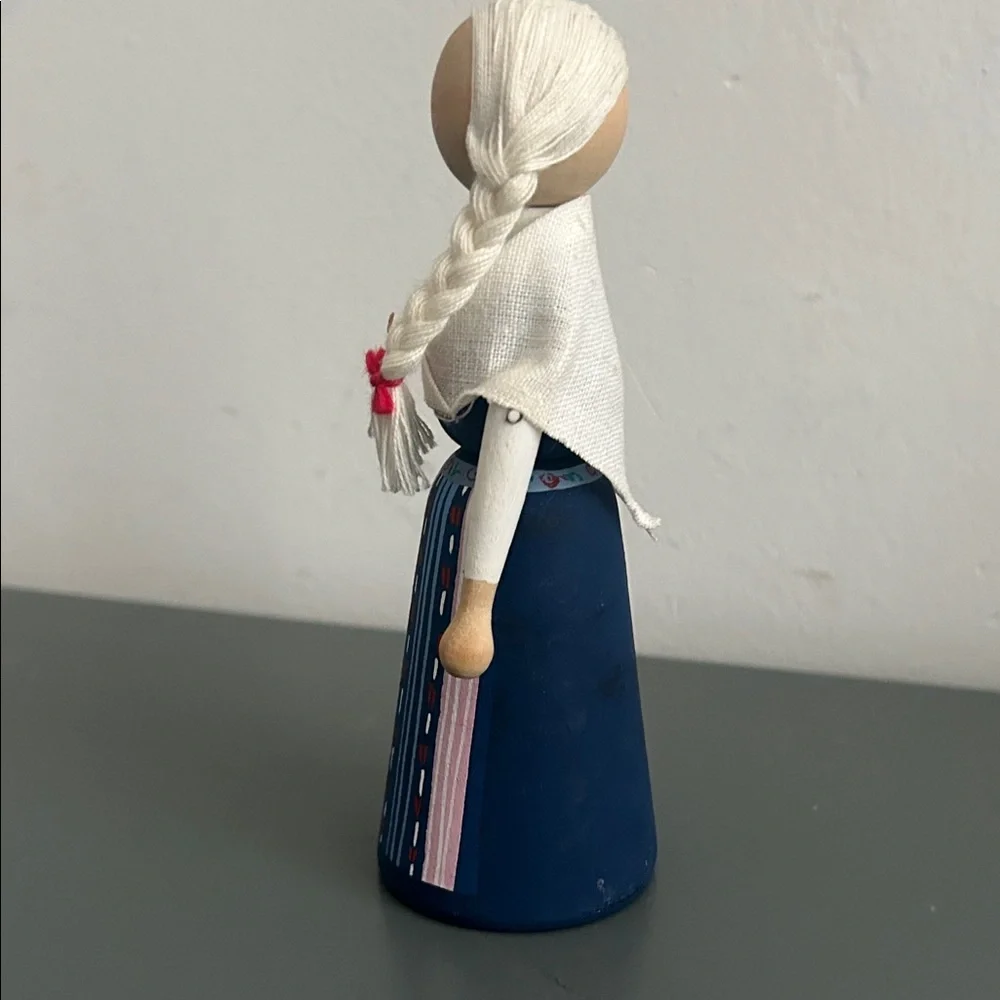Ellerbergs, Vintage Swedish 5 inch Folk Art Doll